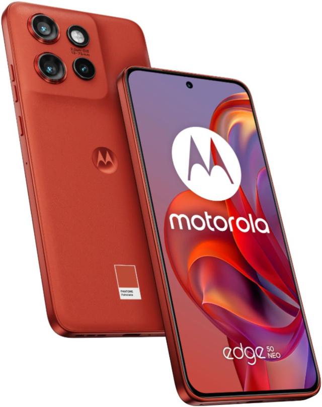 Motorola Edge 50 Neo 256GB in PANTONE Poinciana in Good condition