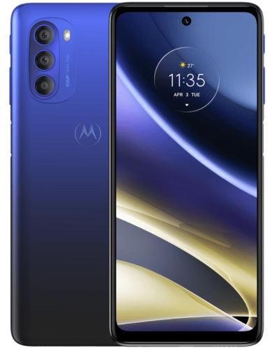 Motorola G51 (5G) 128GB in Indigo Blue in Premium condition