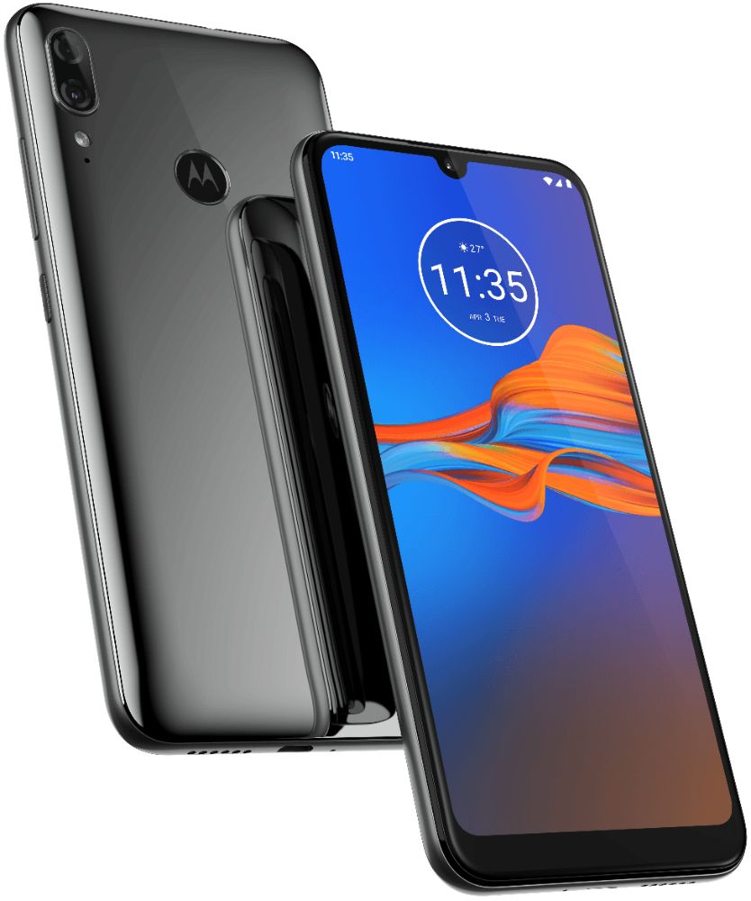 Motorola Moto E6 Plus - 32GB - Polished Graphite