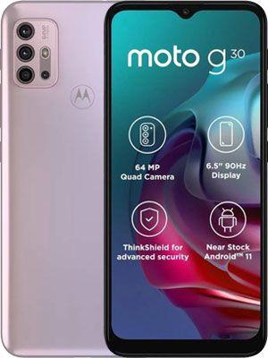 Motorola  Moto G30 - 128GB - Pastel Sky - Single Sim - 4GB RAM - Excellent