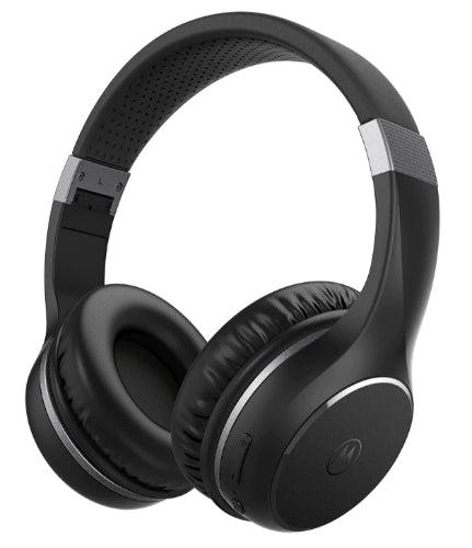 Motorola Moto XT220 Over Ear Headphones - Jet Black