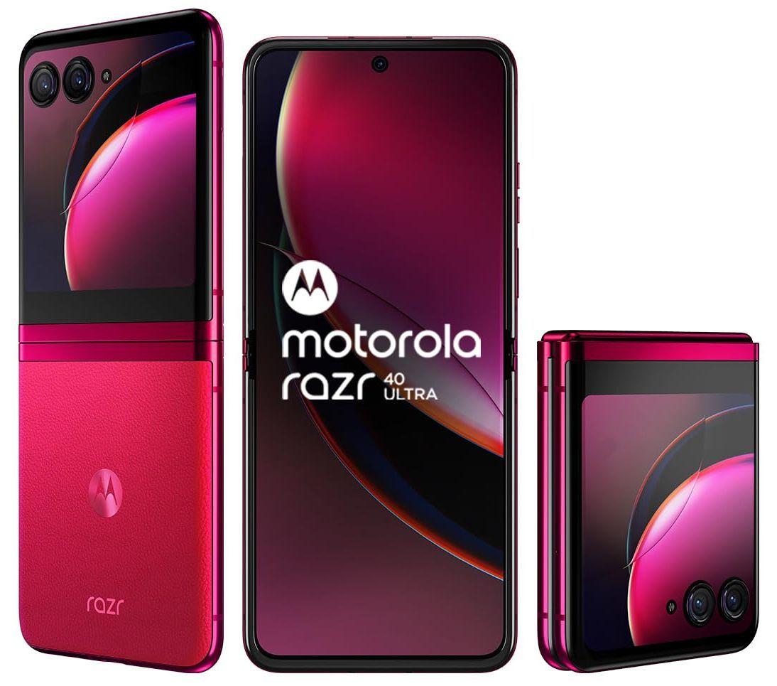 Motorola  Razr 40 Ultra - 256GB - Viva Magenta - 8GB RAM - Premium