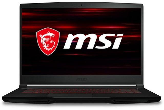 MSI GF63 Thin 10SC Gaming Laptop 15.6" Intel i5 10300H 2.5GHz in Black in Excellent condition