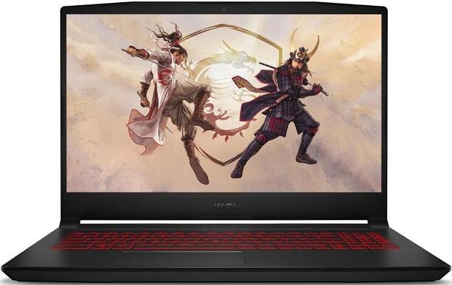 MSI Katana GF66 11UE Gaming Laptop 15.6" Intel Core i7-11800H 2.3GHz in Black in Excellent condition
