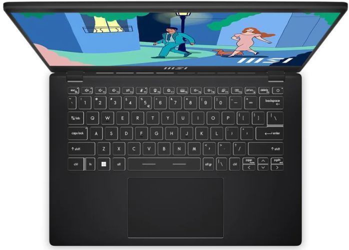 MSI Modern 14 C12M Laptop 14" - Black - Intel Core i7-1255U 1.7GHz - 16GB RAM - 512GB