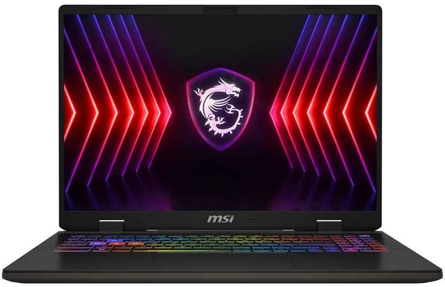 MSI Sword 16 HX-B14V Gaming Laptop 16" Intel Core i7-14650HX 2.2GHz in Cosmos Gray in Excellent condition
