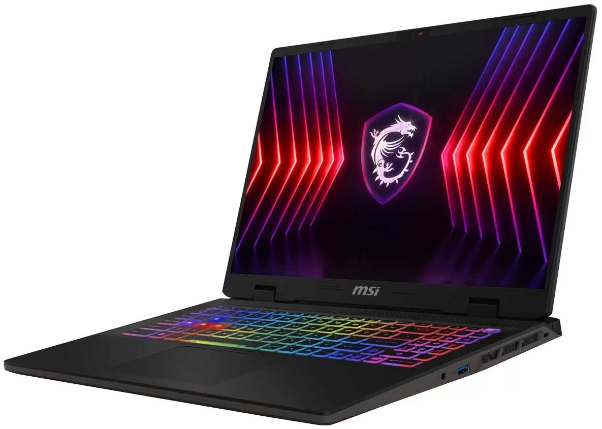 MSI Sword 16 HX-B14V Gaming Laptop 16" - Cosmos Gray - Intel Core i7-14650HX 2.2GHz - 16GB RAM - 1TB