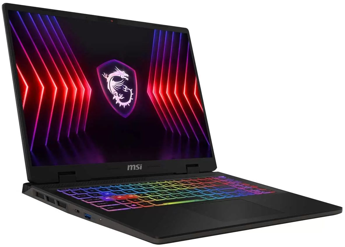 MSI Sword 16 HX-B14V Gaming Laptop 16" - Cosmos Gray - Intel Core i7-14650HX 2.2GHz - 16GB RAM - 1TB