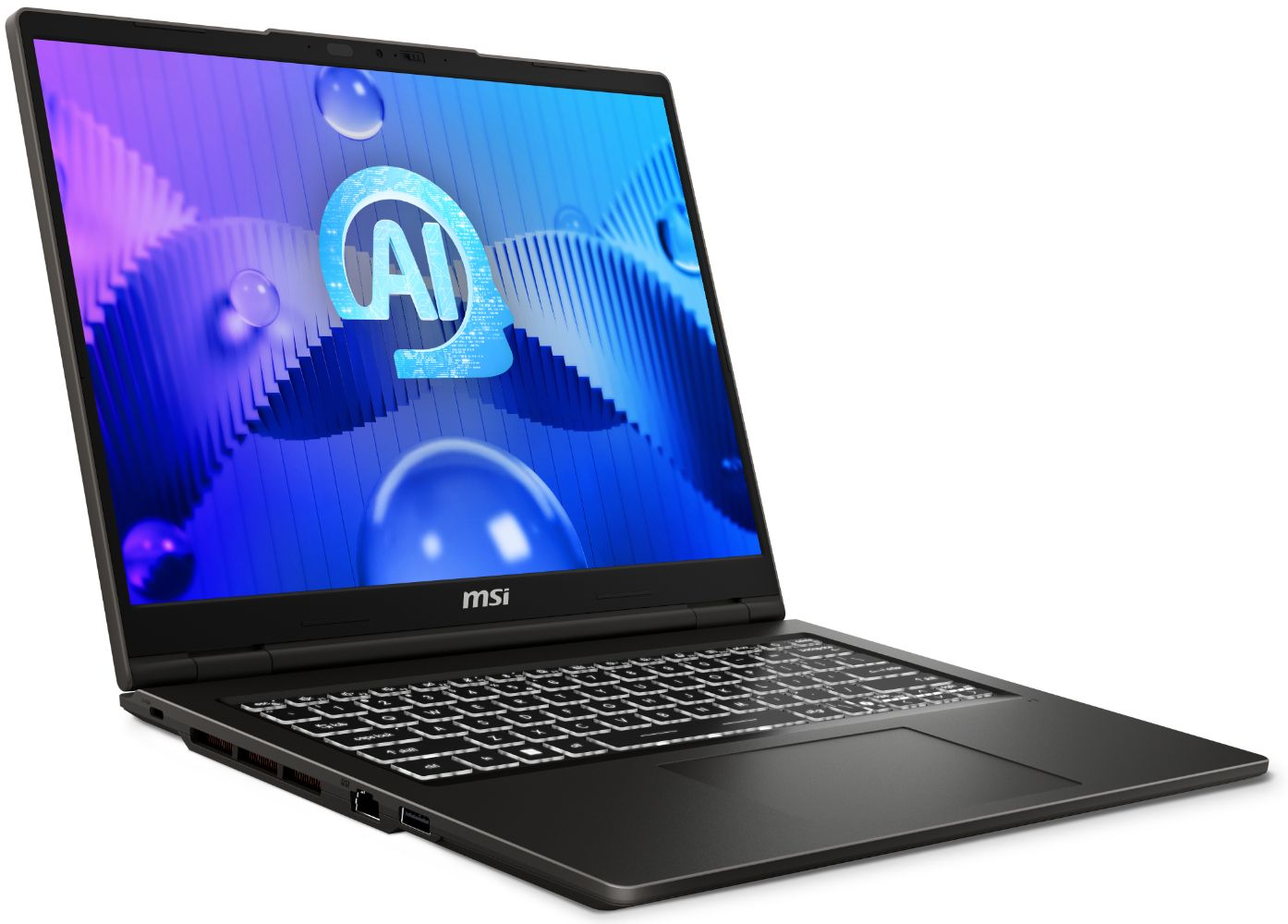 MSI Venture 14 AI A1MG-010AU Laptop 14" - Solid Gray - Intel Core Ultra 5 125H 0.7GHz - 16GB RAM - 512GB