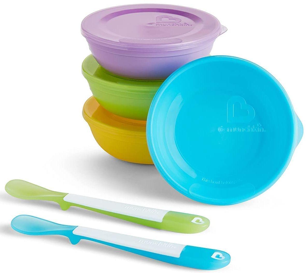 Munchkin  Love-a-Bowls Toddler & Baby Bowls - Multicolor - Brand New