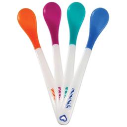 Munchkin White Hot Infant Safety Spoons - 4Pk - Multicolor