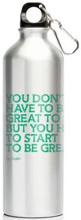 My Family 500ml Stainless Steel Drink Bottle - Zig Ziglar