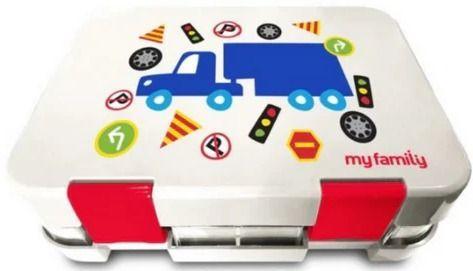 My Family Kids Brand My Family Easy Clean Bento - Traffic - Brand New