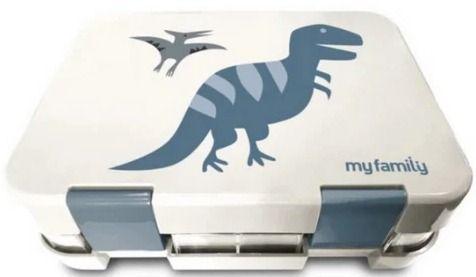 My Family Kids Brand My Family Easy Clean Bento - Trex - Brand New