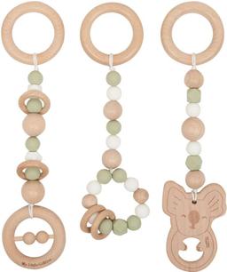 My Little Giggles Deluxe Play Toys Set (3 Piece) - Lint/White