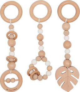 My Little Giggles Deluxe Play Toys Set (3 Piece) - Oatmeal/White