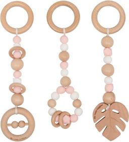 My Little Giggles Deluxe Play Toys Set (3 Piece) - Rose Quartz/White