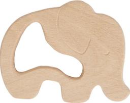 My Little Giggles Elwood Elephant Teether - Wood