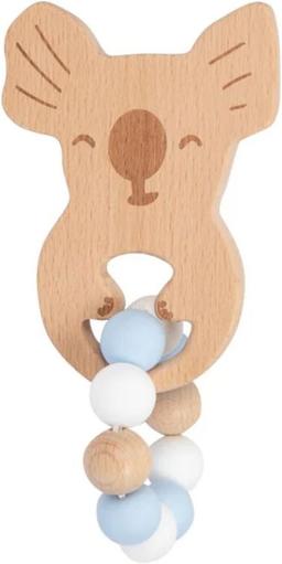 My Little Giggles Koko Koala Ring Teether - Brand New - Baby Blue