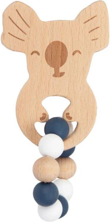 My Little Giggles  Koko Koala Ring Teether - Navy - Over Stock