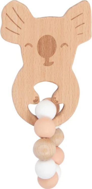 My Little Giggles  Koko Koala Ring Teether - Peachy - Over Stock