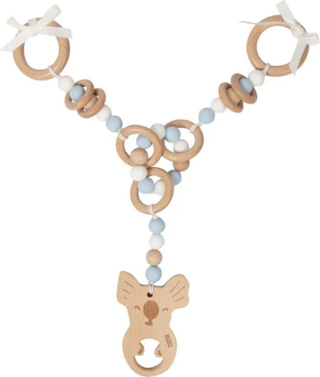 My Little Giggles  Pram Garland Drop Toy - Baby Blue - Over Stock
