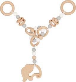 My Little Giggles Pram Garland Drop Toy - Light Grey