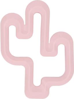 My Little Giggles Silicone Cactus Teether - Brand New - Blush