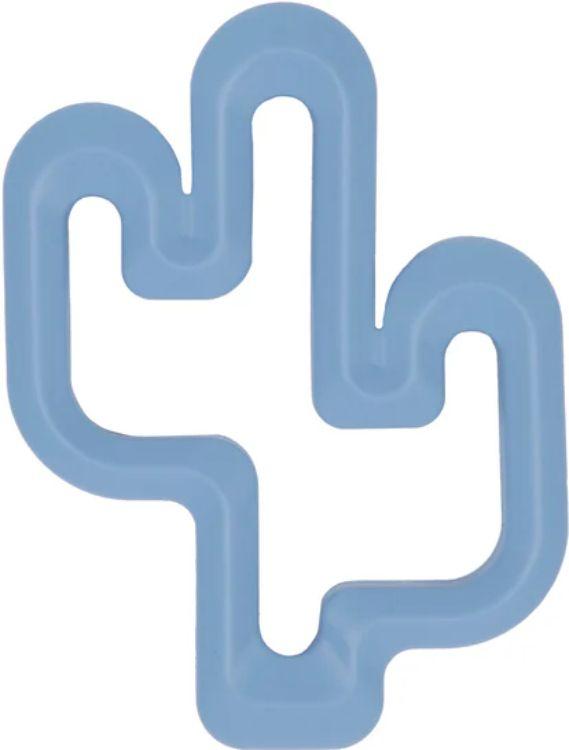 My Little Giggles  Silicone Cactus Teether - Powder Blue - Over Stock