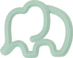 My Little Giggles Silicone Elephant Teether - Brand New - Sage