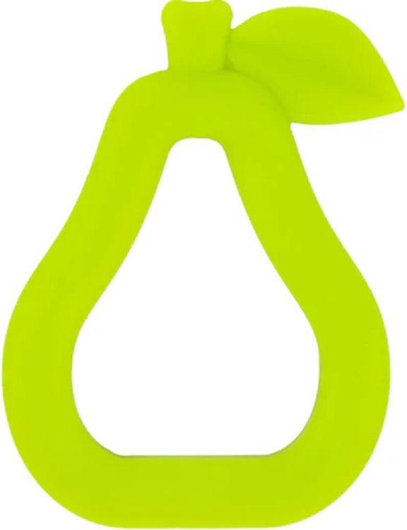 My Little Giggles  Silicone Pear Teether - Pear Green - Over Stock