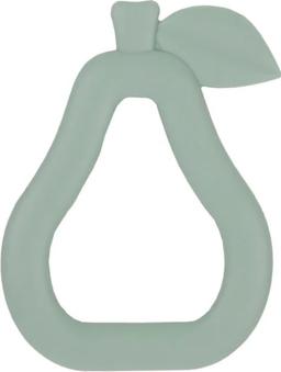 My Little Giggles Silicone Pear Teether - Brand New - Sage