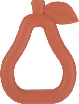 My Little Giggles Silicone Pear Teether - Brand New - Terracotta