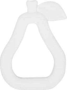 My Little Giggles Silicone Pear Teether - Brand New - White