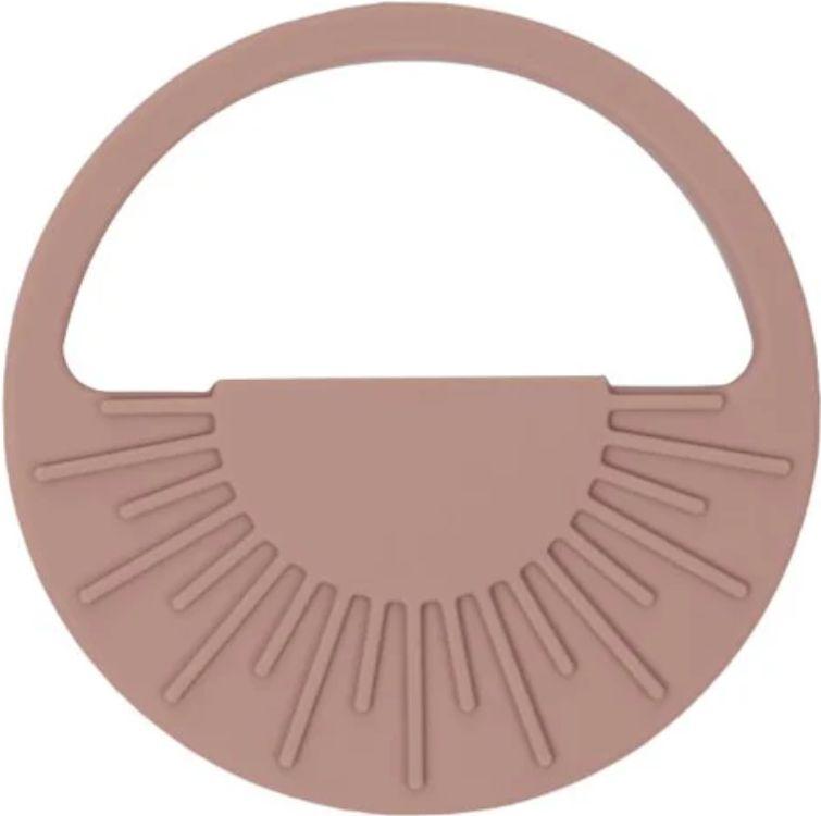 My Little Giggles  Silicone Sun Teether - Rose - Over Stock