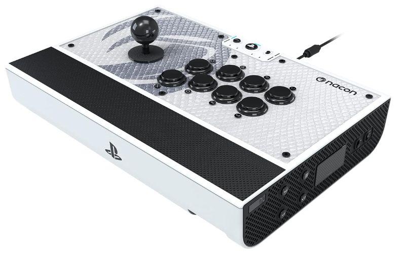 Nacon  Daija Arcade Stick for PlayStation and PC - White - Premium