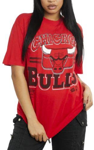 NBA Chicago Bulls Tee S - Red
