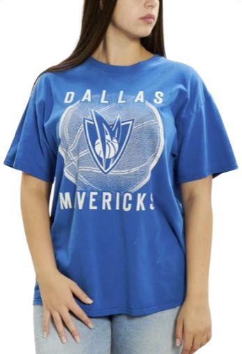 NBA  Dallas Mavericks Tee M - Blue - Excellent