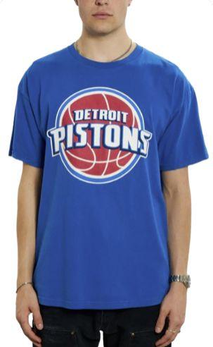 NBA  Detroit Pistons Tee L - Blue - Excellent