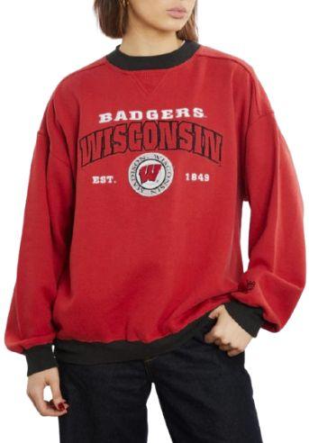 NCAA  Wisconsin Badgers Sweatshirt M - Red - Excellent