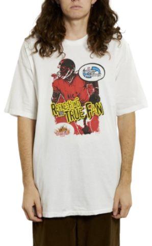 NFL  Coca-Cola 'Refreshing the True Fan' Tee XL - White - Excellent