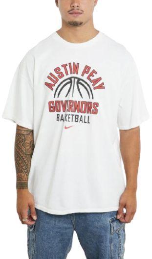 Nike  Austin Peay Governors Basketball Tee XL - White - Excellent