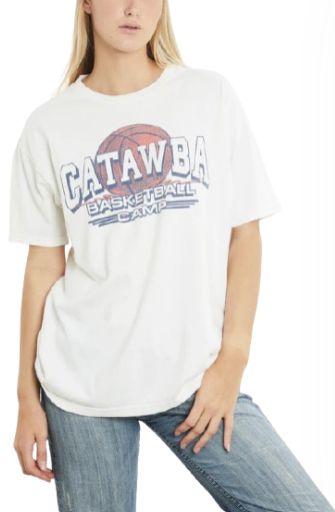 Nike Catawba Basketball Camp Tee M - White