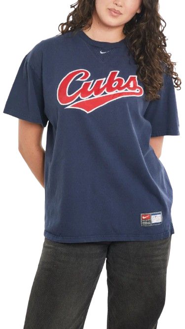 Nike MLB Chicago Cubs Tee M - Blue