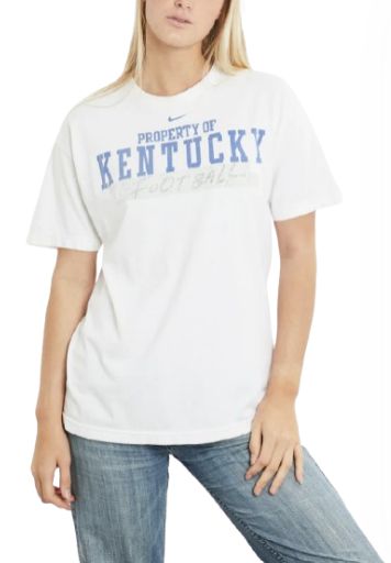 Nike NCAA University of Kentucky Wildcats Tee M - White