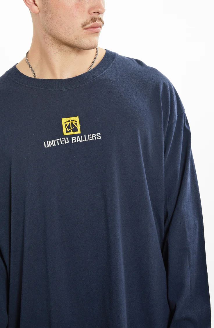 Nike United Ballers Long Sleeve Tee XL - Blue