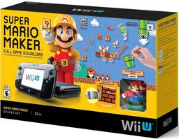 Nintendo Super Mario Maker Deluxe Set Wii U Console
