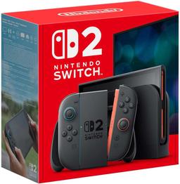 Nintendo Switch 2 Handheld Gaming Console - Excellent - Charcoal Black