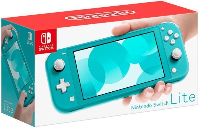Nintendo  Switch Lite Handheld Gaming Console - 32GB - Turquoise - Premium