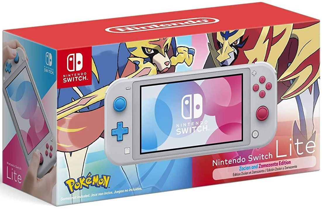 Nintendo Switch Lite Handheld Gaming Console - 32GB - Zacian and Zamazenta Edition